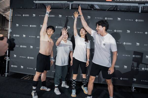세계에서 가장 빠르게 성장하고 있는 실내 피트니스 대회 하이록스(HYROX)가 지난 17일 국내 최초로 인천 송도컨벤시아에서 열렸다. 사진┃하이룩스