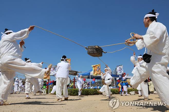 경남 양산시 가야진용신제 [양산시 제공. 재판매 및 DB 금지]