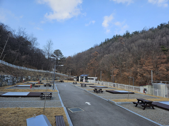 전월산국민여가캠핑장. 세종시설관리공단 제공