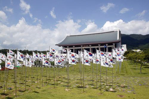 충남 천안시 독립기념관 전경. 독립기념관 제공