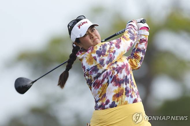 지난 1월 드라이브온 챔피언십에 출전한 릴리아 부 [게티이미지/AFP=연합뉴스]