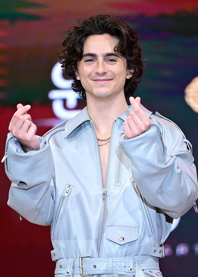 영화 '듄: 파트2'의 티모시 샬라메 ⓒOSEN