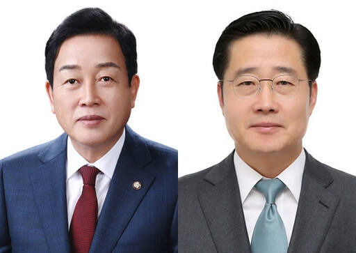 국힘 여주·양평지역구 김선교(왼쪽), 이태규 경선후보