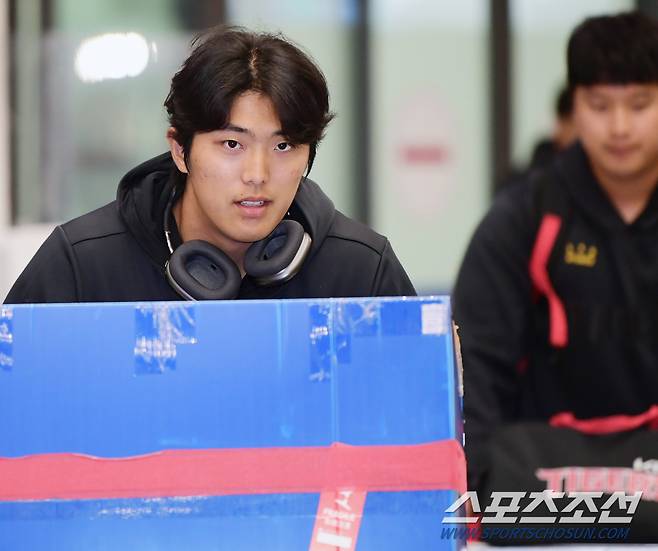 자신감 넘친 이의리의 눈빛