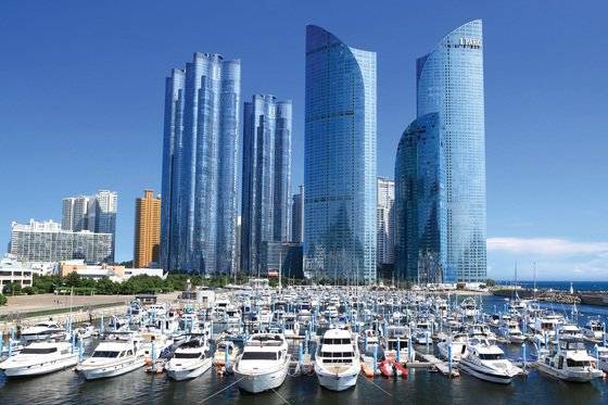 부산 해운대 마린시티. 사진 부산시