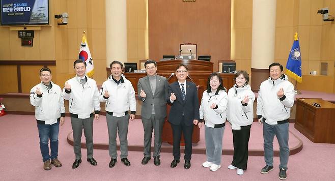 전주시의회 방문한 평택시의회 방문단 [전주시의회 제공. 재판매 및 DB 금지]