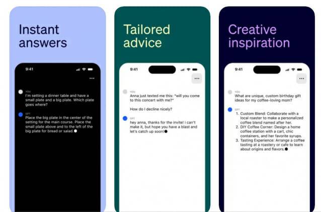 오픈AI 챗GPT앱 (사진=지디넷코리아 DB)