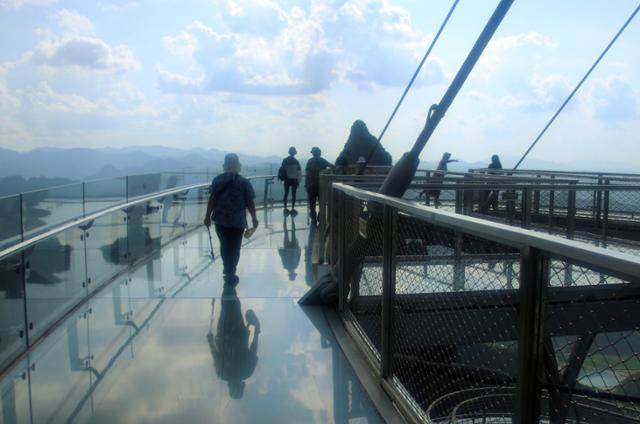 신선거의 남천정 유리전망대. ⓒ최종명