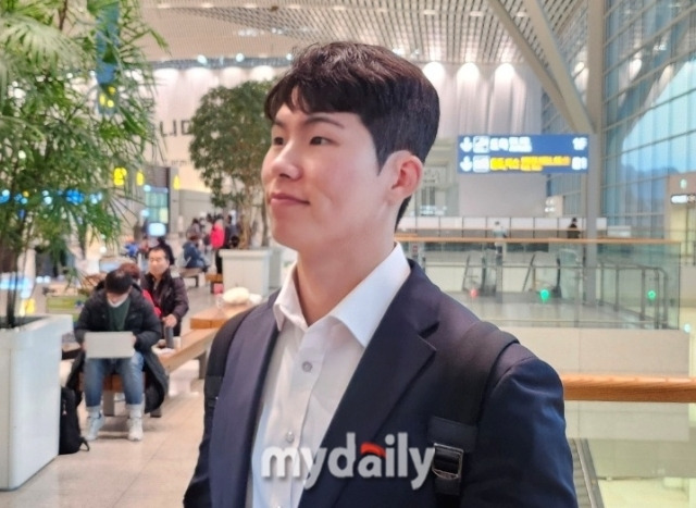 키움 히어로즈 김혜성./인천공항=김건호 기자 rjsgh2233@mydaily.co.kr