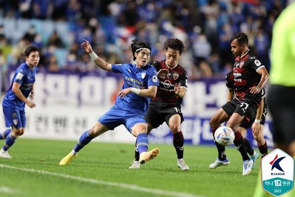 수원 삼성 시절 김태환. ⓒ프로축구연맹