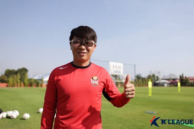 사진은 지난 1월 1차 전지훈련을 지휘하고 있는 김기동 FC서울 감독. 사진=프로축구연맹