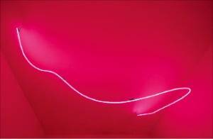 루치오 폰타나 ‘네온이 있는 공간환경’