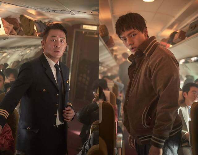 하정우(왼쪽)와 여진구가 주연을 맡은 영화 '하이재킹'이 오는 6월 개봉한다. /㈜키다리스튜디오