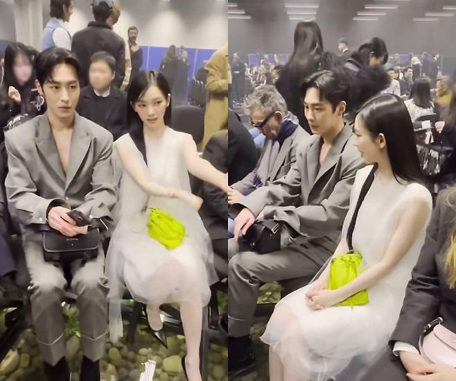 이재욱 카리나 / 사진=에스콰이어