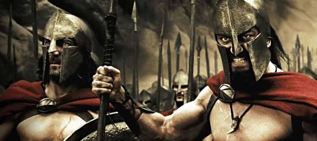영화 300의 한 장면/한경DB