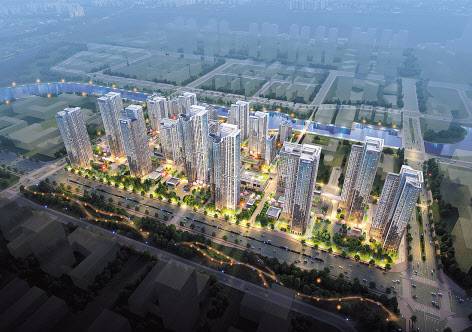 인천 송도11공구 조감도 [GS건설 제공]