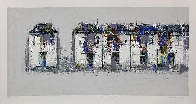 김명식 판화 .East Side StoryA2 100X50cm Mixed Media Addion99 *재판매 및 DB 금지