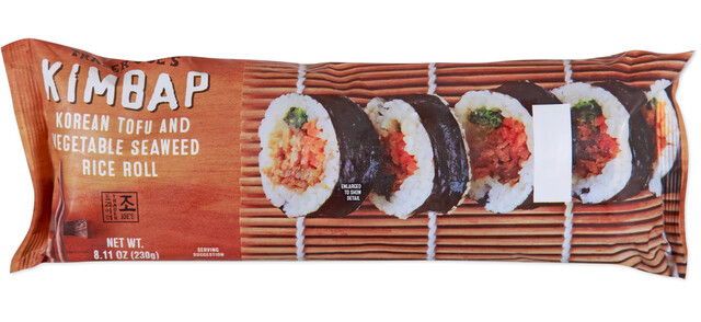미국 유통업체 트레이더 조에서 판매 중인 한국의 냉동 김밥. ⓒ트레이더 조 홈페이지 갈무리