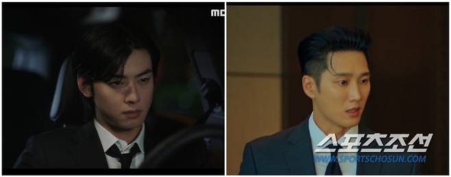 차은우(왼쪽)와 안보현. 사진 출처=MBC, SBS