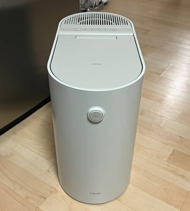 미닉스 음식물처리기 '더 플렌더' (사진=지디넷코리아 신영빈 기자)