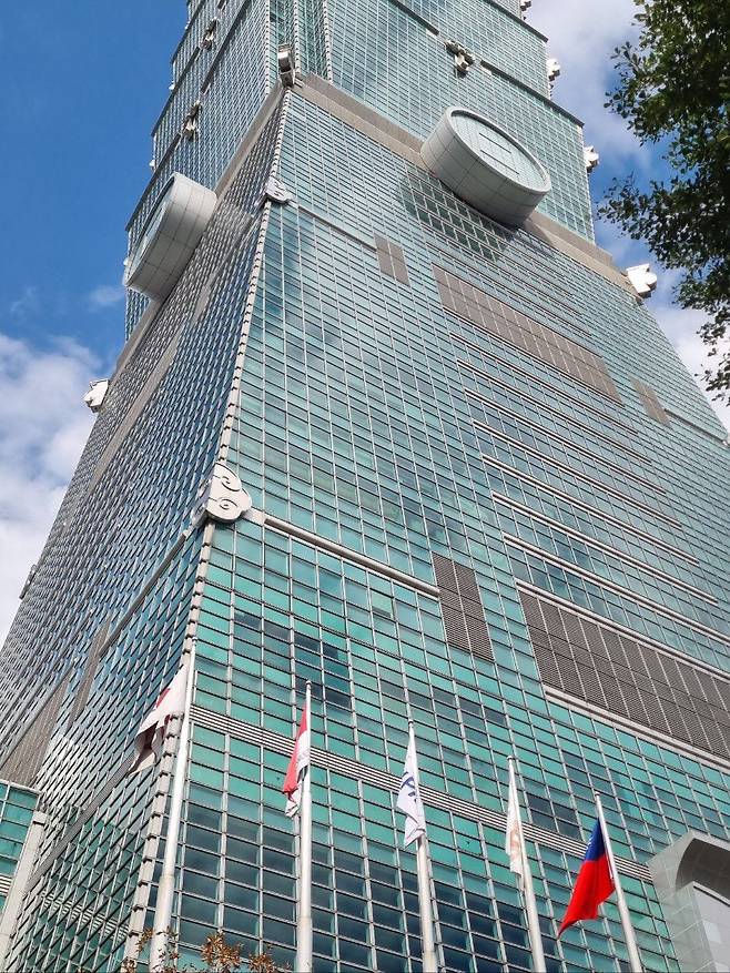 대만 타이베이의 101빌딩. /김두규 제공