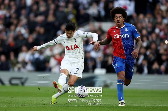 ▲ 토트넘은 3일(한국시간) 홈구장인 토트넘 홋스퍼 스타디움에서 열린 크리스탈 팰리스와의 2023-24시즌 잉글랜드 프리미어리그 27라운드에서 3-1로 이겼다. 손흥민이 13호골로 승리에 기여했다.