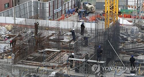 경기도 고양시의 한 오피스텔 공사 현장 [연합뉴스 자료사진]