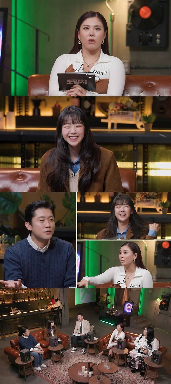 [서울=뉴시스] 4일 오후 9시 방송되는 MBC 예능물 '도망쳐: 손절 대행 서비스'에 가비와 지예은이 스페셜 손절단으로 출연한다. (사진=MBC 제공) 2024.03.04. photo@newsis.com *재판매 및 DB 금지
