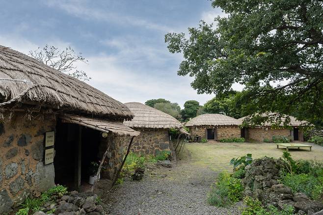 성읍민속마을의 전경