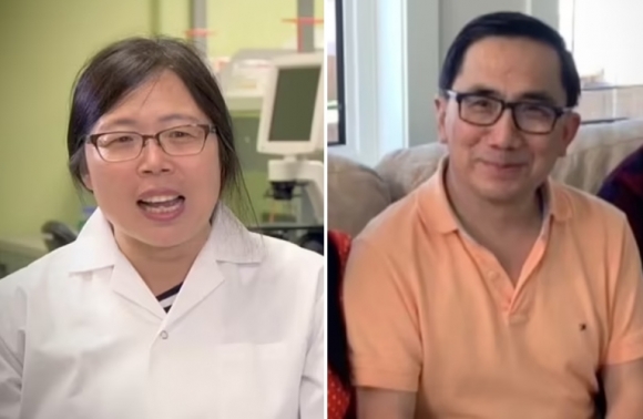 중국계 캐나다인이자 생물학자인 추상궈(왼쪽)-청커딩(오른쪽) 부부
