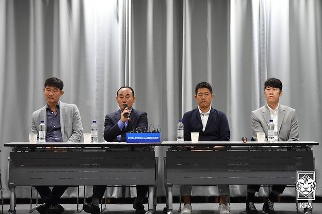 23세 이하 대표팀 시절의 김학범 사단. 제공 | 대한축구협회