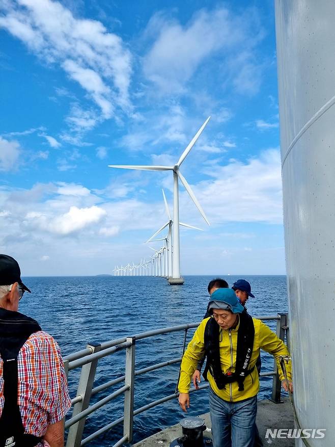 '덴마크 미델그룬덴 해상풍력단지' (사진=뉴시스 DB) photo@newsis.com