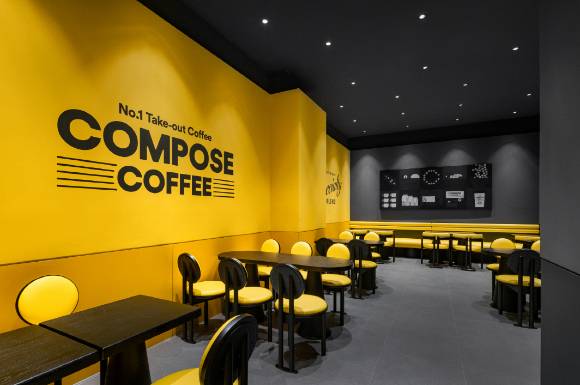 컴포즈커피 매장 내부 전경. [사진=컴포즈커피]