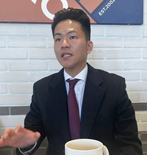 이희진(32) 리클랜(LEECLAN) 최고경영자(CEO)가 7일 오후 경기일보와 인터뷰하고 있다. 황남건기자