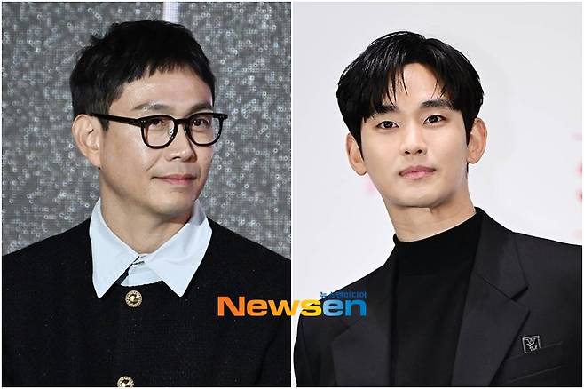 사진=왼쪽부터 오정세, 김수현/뉴스엔DB