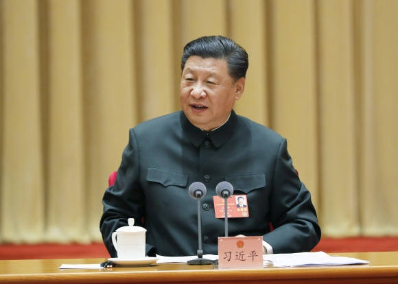 시진핑 / Xi Jinping 8 (2019.01~) - <YONHAP PHOTO-4227> 인민해방군 대표단 앞에서 연설하는 시진핑 주석      (베이징 신화=연합뉴스) 시진핑 중국 국가주석이 26일 제13차 전인대(전국인민대표대회)에 참석하고 있는 인민해방군 대표단을 상대로 연설하고 있다.      jsmoon@yna.co.kr/2020-05-26 20:53:16/ <저작권자 ⓒ 1980-2020 ㈜연합뉴스. 무단 전재 재배포 금지.>