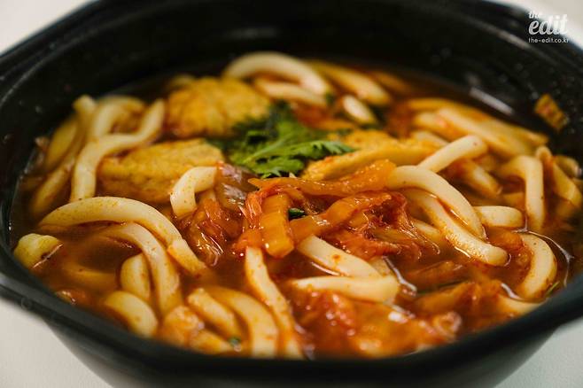 투다리 김치 우동 GS25