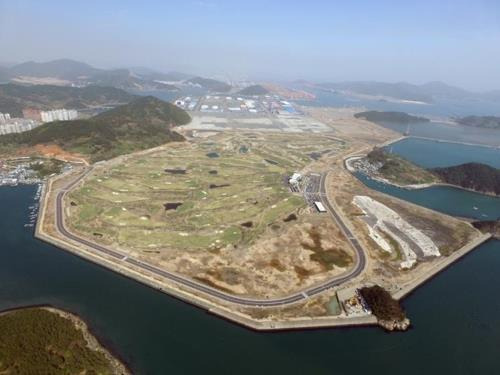 경남 창원시 진해구 웅동 1지구 전경 [연합뉴스 자료사진]