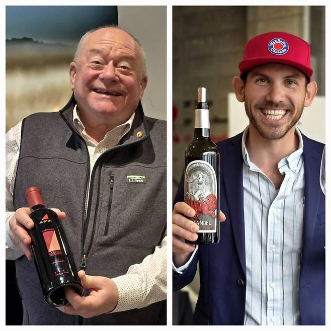 JUSTIN Vineyards & Winery, The Big Red Monster.