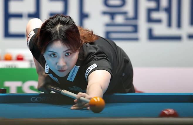 월드챔피언십 16강행을 확정한 김민아