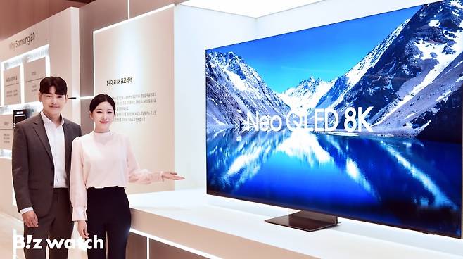 삼성전자가 올해 Neo QLED·삼성 OLED TV 신제품을 15일 국내 시장에 공식 출시하며 AI TV시대를 선언했다./사진=이명근 기자 qwe123@