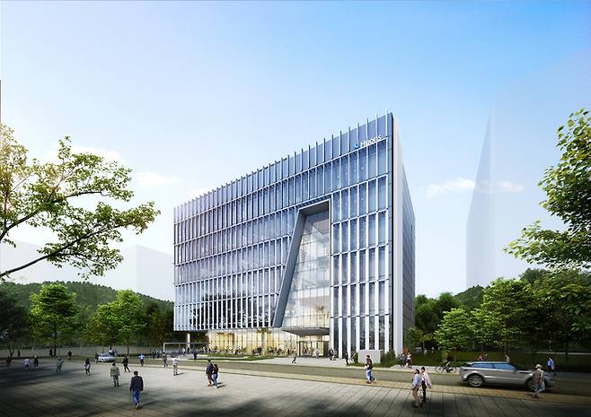 휴온스 과천 R&D센터의 조감도. 휴온스 제공