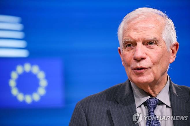 EU 외교수장 [EPA 연합뉴스 자료사진. 재판매 및 DB 금지]