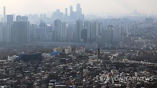 서울의 주택 모습 [연합뉴스 자료사진]