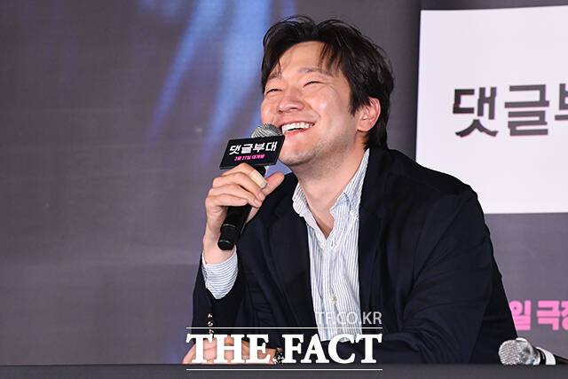 손석구는 자신의 오보가 조작된 것임을 알고 판을 뒤집으려는 기자 임상진으로 분해 약 2년 만에 관객들과 만난다. /서예원 기자