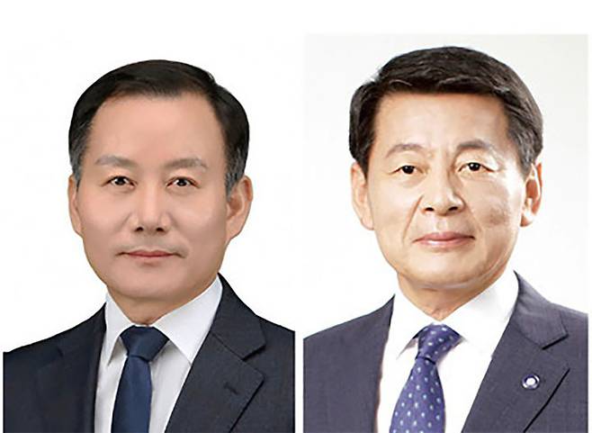 [무안=뉴시스] 김태성(왼쪽)·서삼석 예비후보. *재판매 및 DB 금지