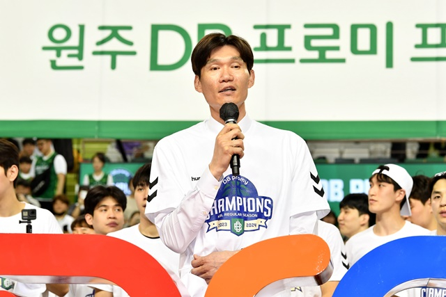 김주성 감독. /사진=KBL 제공