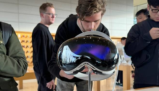 애플이 최근 비전 프로에 활용될 의료앱을 대거 공개했다.[사진=연합뉴스]