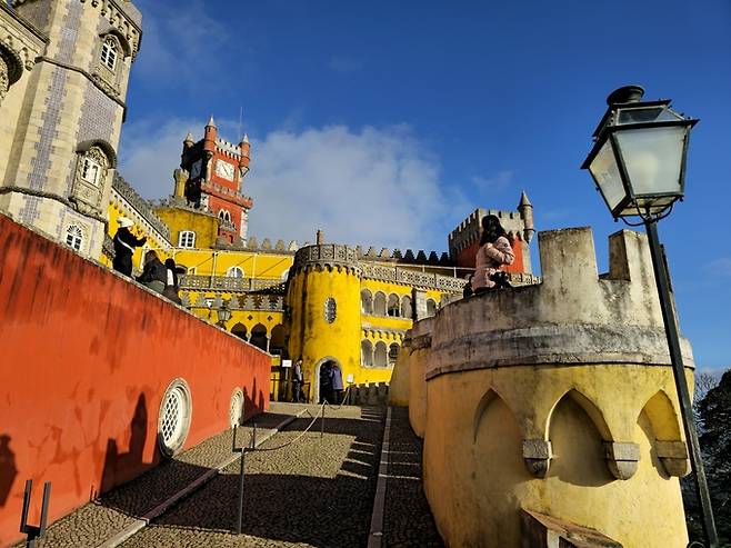 페나 궁전 전경.