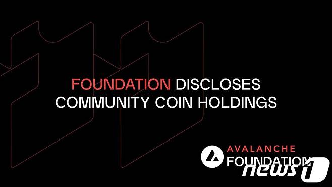 아발란체 재단이 '밈 코인(커뮤니티 코인)' 보유 내역을 공개했다. 아발란체 블로그 갈무리.